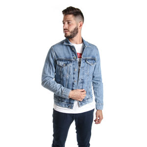 Pepe Jeans pánská modrá džínová bunda - XXL (000)